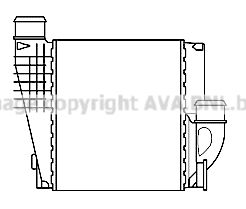 AVA QUALITY COOLING tarpinis suslėgto oro aušintuvas, kompresorius PE4385